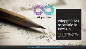 doppa schedule is nowup